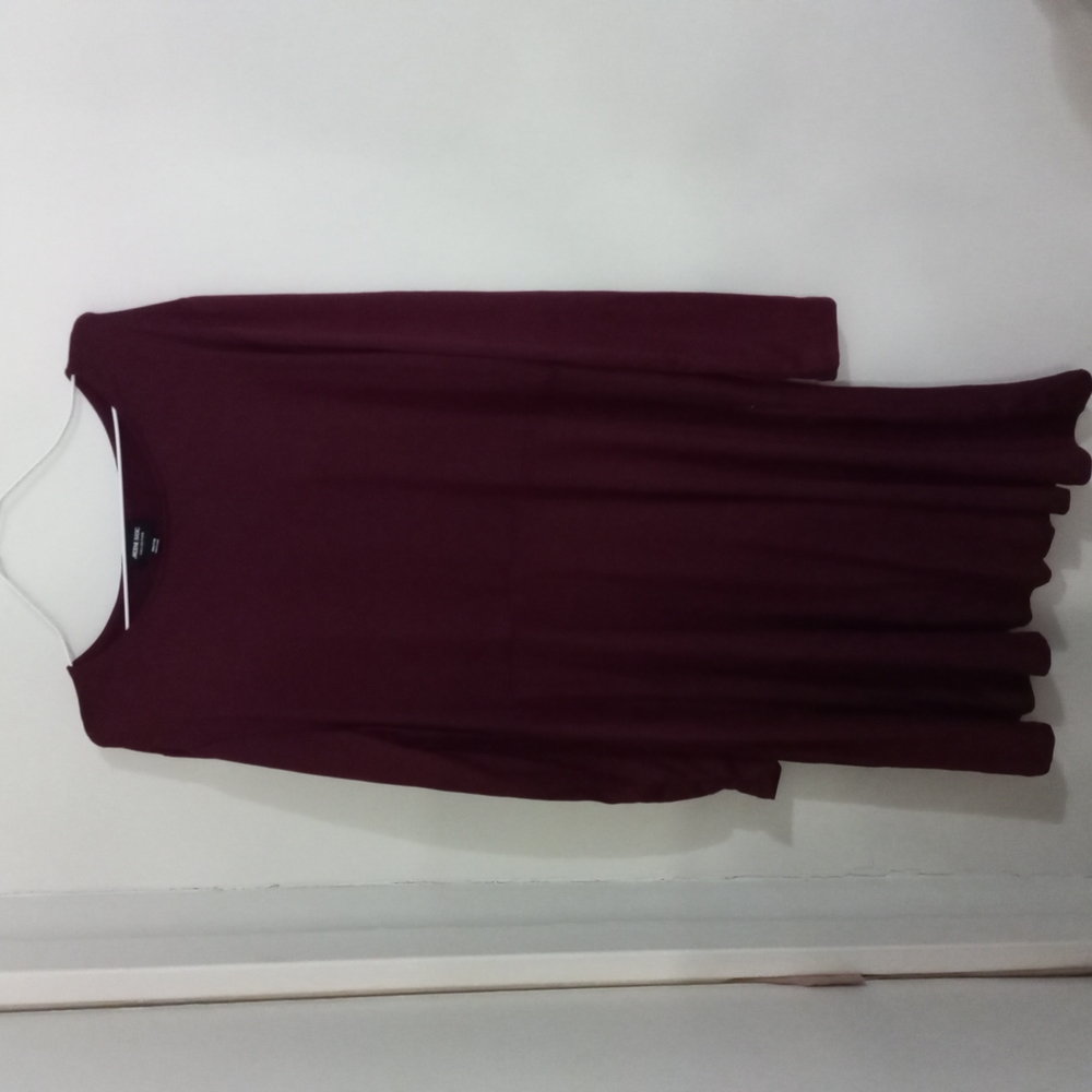 Burgundy Dress